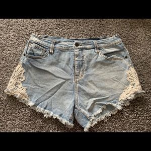 Mossimo high rise, short shorts!